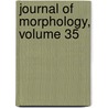 Journal Of Morphology, Volume 35 by Biology Wistar Institut