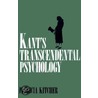 Kant's Transcendental Psychology door Patricia Kitcher