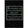 Keywords in Evolutionary Biology door Evelyn Fox Keller