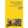 Kleine Geschichte Lateinamerikas by Hans J. König
