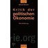 Kritik der politischen Ökonomie