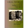 Lai- Oral World and Written Word door Susan Niditch