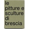 Le Pitture E Sculture Di Brescia door Luigi Chizzola