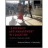 Leadership Management Educatio P door Marianne Coleman
