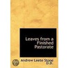 Leaves From A Finished Pastorate door Andrew Leete Stone