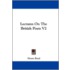 Lectures on the British Poets V2