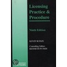 Licensing Practice And Procedure door Kevin M. Pain