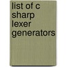 List Of C Sharp Lexer Generators door Miriam T. Timpledon