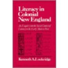 Literacy in Colonial New England door Kenneth A. Lockridge