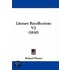 Literary Recollections V2 (1830)