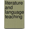 Literature and Language Teaching by Gillian Lazar