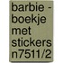 Barbie - boekje met stickers n7511/2