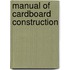 Manual Of Cardboard Construction