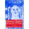 Medieval English Prose for Women by Bella Millett