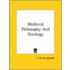 Medieval Philosophy And Theology