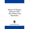 Memoir of Thomas Alexander Tefft by Edwin Martin Stone