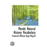 Mende Natural History Vocabulary door Frederick William Hugh Migeod