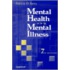 Mental Health and Mental Illness