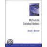 Multivariate Statistical Methods door Donald F. Morrison