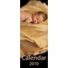 Anne Geddes yellow rose slimline kalender (42x15)