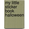 My Little Sticker Book Halloween door Bethany Perkins