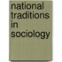 National Traditions In Sociology