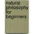 Natural Philosophy For Beginners