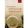 New Essays On Singular Thought C door Robin Jeshion