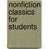 Nonfiction Classics For Students