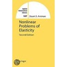 Nonlinear Problems Of Elasticity by Stuart S. Antman