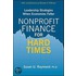 Nonprofit Finance For Hard Times