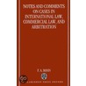 Notes & Comments Cases Int Law C by Mann