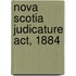 Nova Scotia Judicature Act, 1884