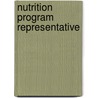 Nutrition Program Representative door Onbekend