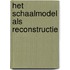 Het schaalmodel als reconstructie