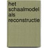 Het schaalmodel als reconstructie