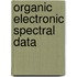 Organic Electronic Spectral Data