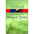 Oxf Dict Musical Terms Opr:ncs P