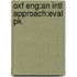 Oxf Eng:an Intl Approach:eval Pk