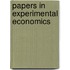 Papers in Experimental Economics