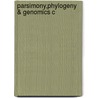 Parsimony,phylogeny & Genomics C door V. Albert