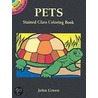Pets Stained Glass Coloring Book door John Green