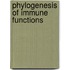 Phylogenesis of Immune Functions