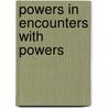 Powers In Encounters With Powers door M. Olusina Fape