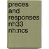 Preces And Responses Nh33 Nh:ncs