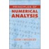 Principles of Numerical Analysis