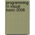 Programming In Visual Basic 2008