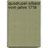 Quadrupel-Allianz Vom Jahre 1718
