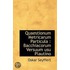 Quaestionum Metricarum Particula