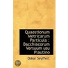 Quaestionum Metricarum Particula door Oskar Seyffert